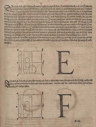 Konstruktion von Buchstaben